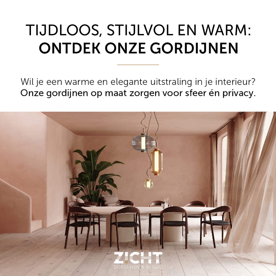 Campagne van Zicht voor gordijnen