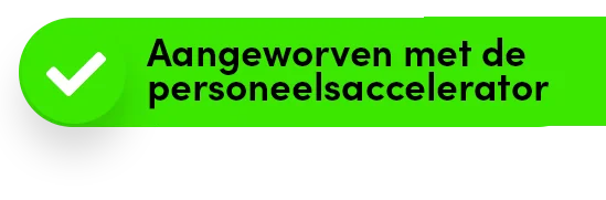 Aangeworven met de personeelsaccelerator